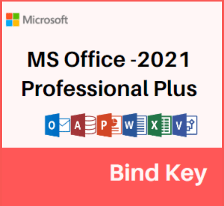 MS OFFICE PROFESSIONAL PLUS 2021 (BIND KEY 1 PC LIFETIME)